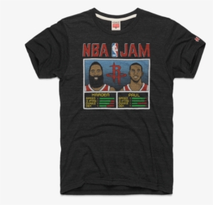 Nba Jam Rockets Harden And Paul Houston Basketball - Nba All Star T Shirts