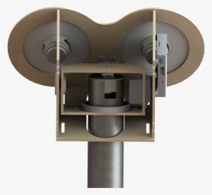 Eye-robot's Entire Head Is Capable Of Panning And Tilting - Ceiling