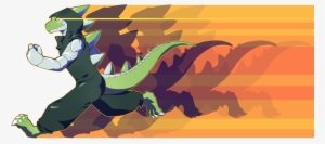 Super Sonic Robot Dinosaur - Illustration