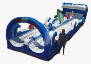 Surf's Up Slip 'n Slide Double Lane - Inflatable