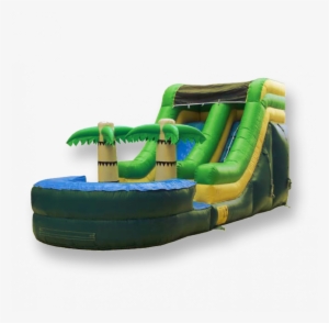 Palm Tree Water Slide - Palm Trees