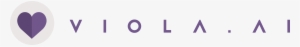 Viola Logo Transparent Purple V2 - Heart