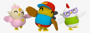 Didi, Nana And Jojo - Didi And Friends Png