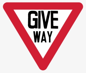 Giveway Sing - Give Way Sign