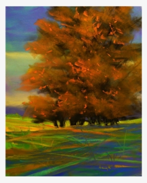 I Heard You Singing Where The Trees Touch The Ground - Painting