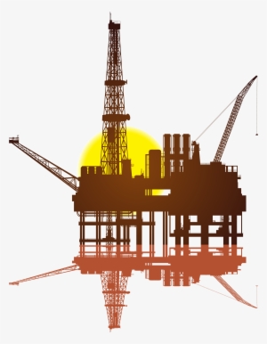 Freeuse Stock Platform Drilling Petroleum Clip Art - Oil Platform Clipart