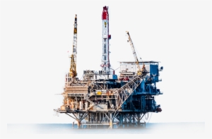 3drose Oil Rig In The Channel Island Near Ventura California.
