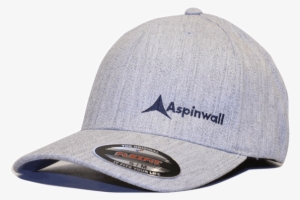 Aspinwall Flex Fit Trademark Hat Heather Grey Navy - Grey Forest
