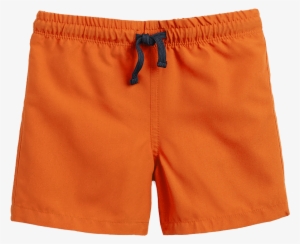 Child Wearing The Swim Trunk In Kids Size 4-5 And Color - Swim Trunk