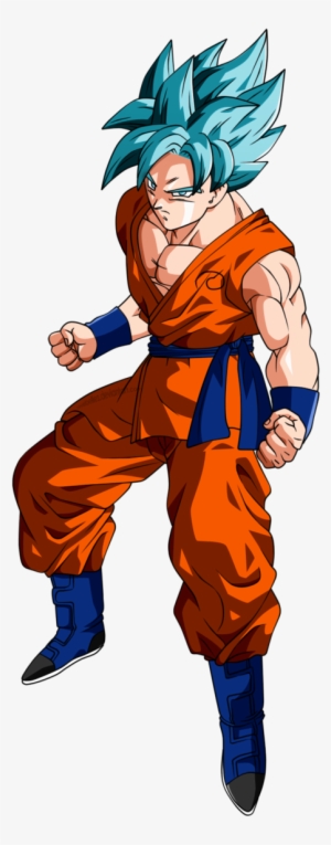 Goku Fase Dios Azul Png - Dragon Ball Z Goku Ssjgssj
