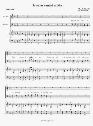 Sheet Music Picture - Song