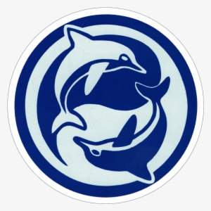 Yin Yang Dolphin - Bumper Sticker