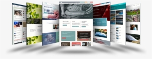 1st 4 Media Website Design Examples Floating Image - Creative Web Design Ad