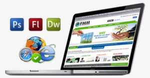 Oue Graphic Design Step - Web Design Tab Png