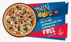 Senith Gajanayake Dominos Pizza Flyer Designs - Chicken Keema Delight Pizza