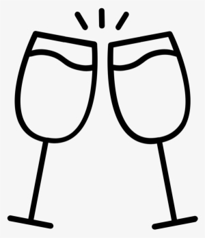 Logo - Champagne Glasses Icon