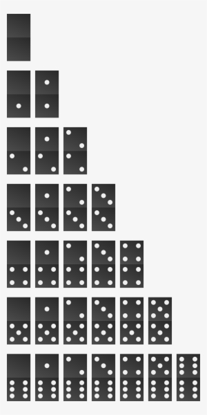 Open - Fichas De Domino Negras