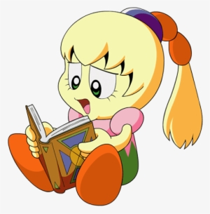 499px-tiff Reading - Reading Cartoon Gif Png