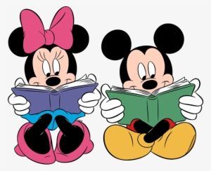 Mickey Minnie Reading - Mickey And Minnie Mouse Reading
