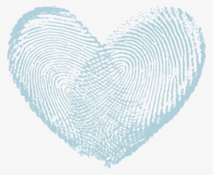 Thumbprint Light Blue - Fingerprint