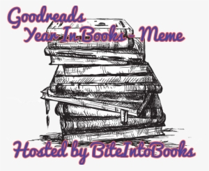 Your Year In Books Meme - Pile Of Books Dawing