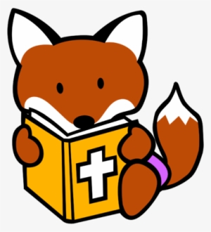 Fox Clipart Reading - Fox Clipart