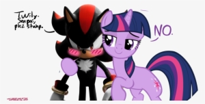 1000 Years In Photoshop, Blushing, Crack Shipping, - Shadow The Hedgehog Png