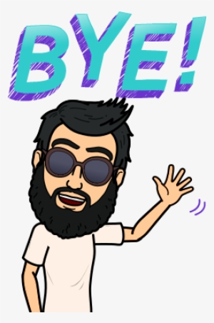 Bye - Bitmoji Bye