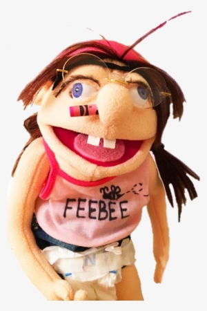 Feebee Vector Black And White Library - Jeffy's Sister