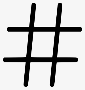 Hashtag Hex Sign Comments - Symbol