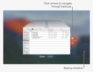When You Enter Time Machine, You See This Screen - Mac Os Sierra Time Machine