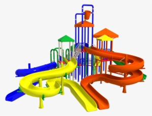 5 Great Looking Big Toys Playground Royalty-free 3d - Big Toys