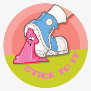 Stinky Scratch N Sniff Stickers Bubblegum - Sticker