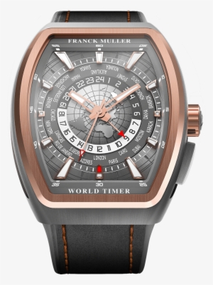 V45 Tt 5n - Franck Muller Vanguard World Timer Gmt