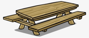 File Size - Picnic Table Clipart Png
