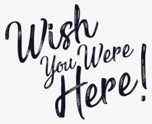 Wish You Were Here Transparent