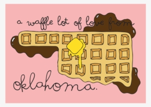 Ok Waffle Postcard