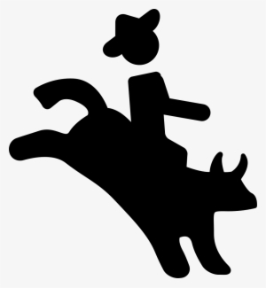 Png File - Bull Riding Icon Png