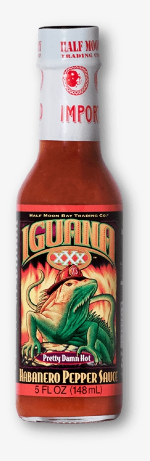Iguana Xxx Pretty Damn Hot Habañero Pepper Sauce - Iguana Xxx Habañero Pepper Sauce