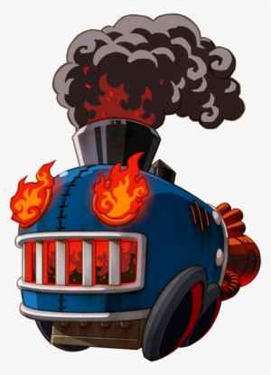 Bomb Train - Zelda Spirit Tracks Dark Train