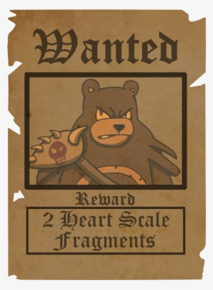 October Wanted Poster - Pokemon Wanted Poster