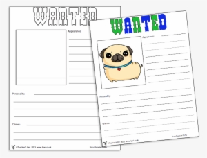 Wanted Poster - Paper
