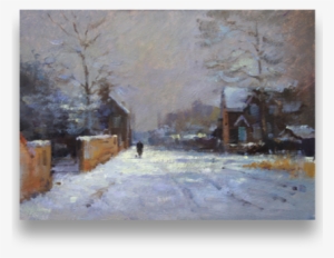 A Quiet Morning Oil On Board 10 X 14 Inches Sold - Inch