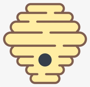 Bee Hive Clipart Hornets Nest - Hive Icons Social Media