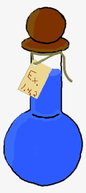 Clipart Black And White Collection Of High Quality - Potion Bottle Clipart Png