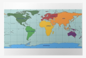 Detailed World Map With Names Of Continent And Countries, - Borneo Rainforest On World Map