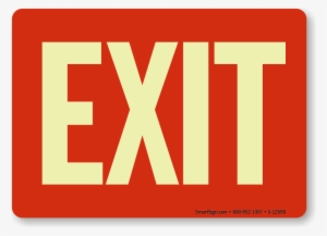 Zoom, Price, Buy - Emergency Exit Route Signs