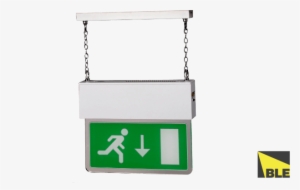 Emergency Hanging Exit Sign - Sign