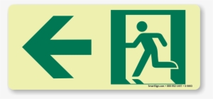 Zoom, Price, Buy - Exit Sign Iso 7010