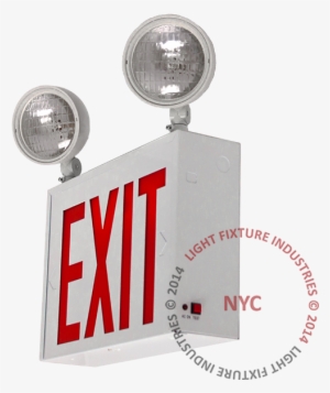 Close Exit Sign/emergency Light Combo - Emergency Light Exit Sign Combo